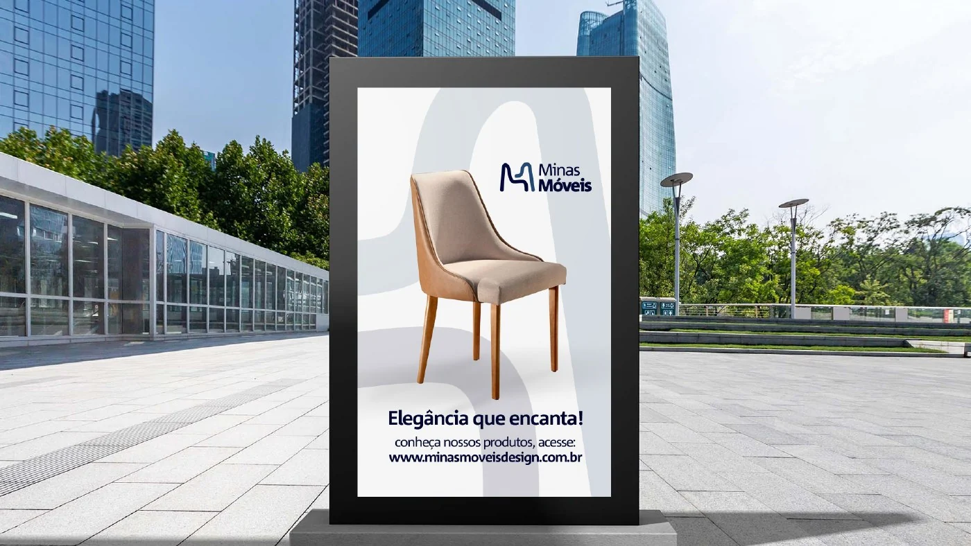 Minas Móveis outdoor brand application