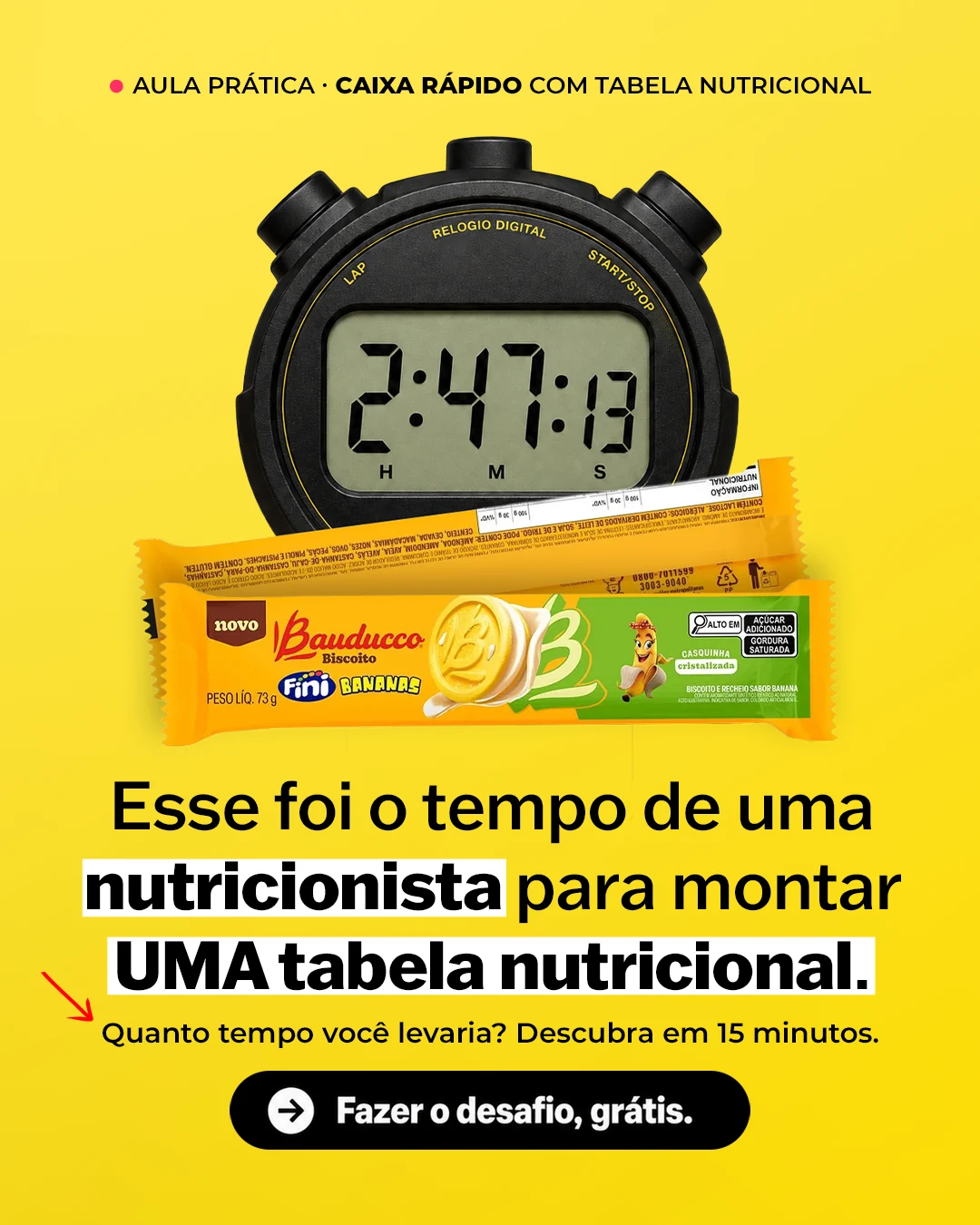 Timer-based performance ad