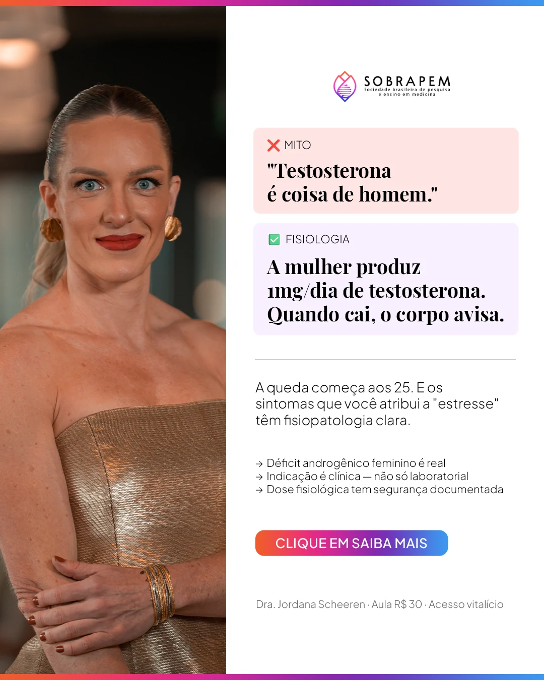 Myth-versus-physiology ad