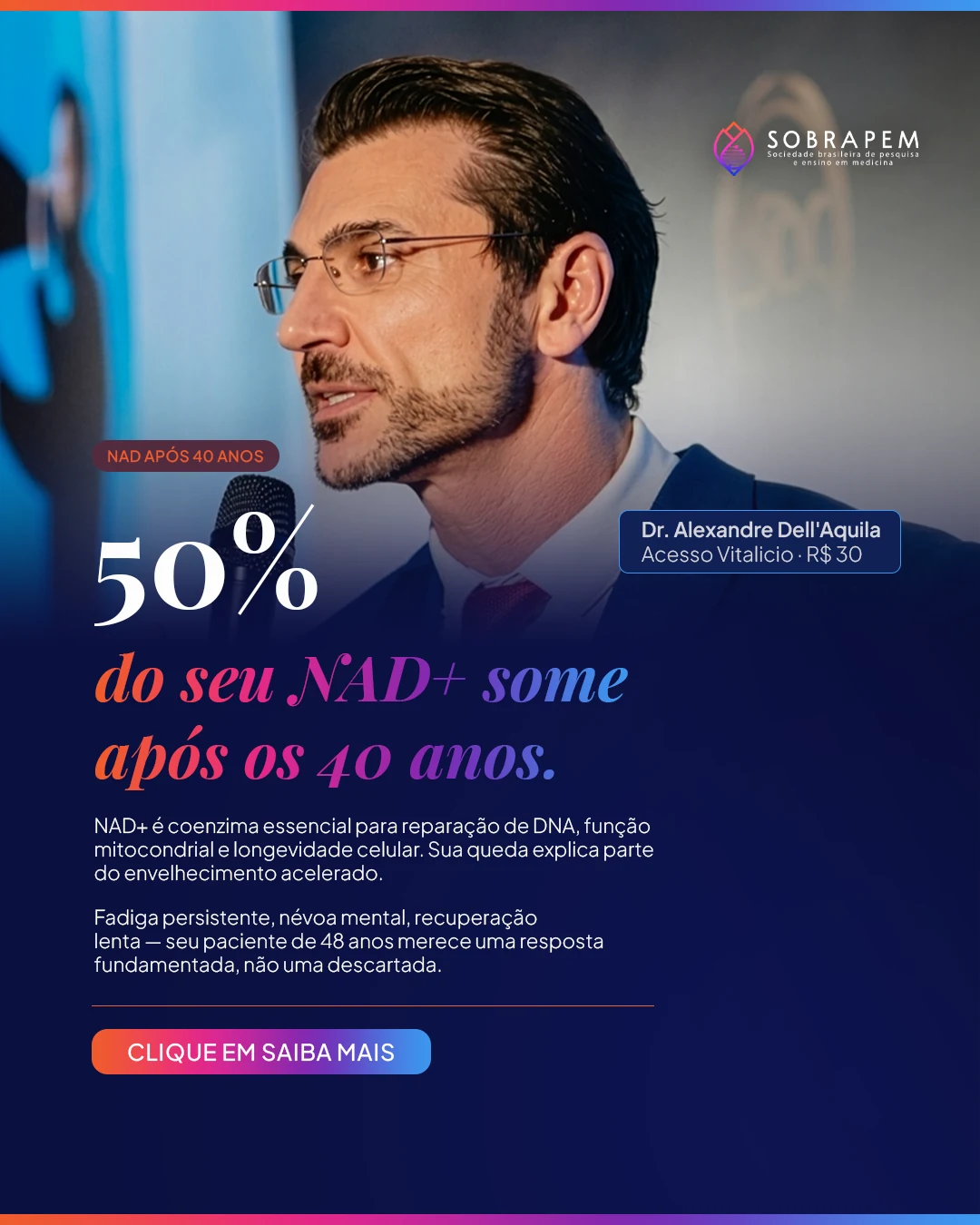 Medical education paid-social ad